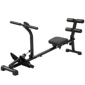 Homestar Veslaergomeeter 2v1 Cardio treener 155x61x63 cm Must