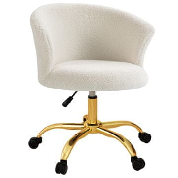 Homestar Pisarna stol višinsko nastavljiv 58x56x68-76 cm bela