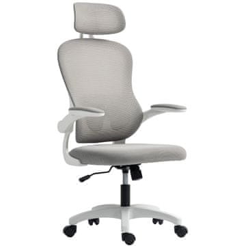 Homestar Pisarna stol 64x62x107-115 cm siva