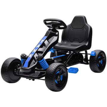 Homestar Otroški pedalni gokart 100x59x60,5 cm modre barve