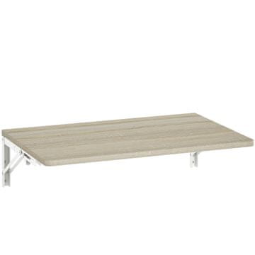 Homestar Stenska zložljiva miza 60x40x16 cm hrast