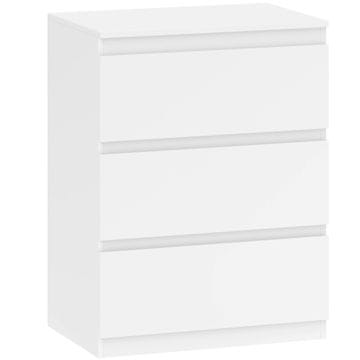 Homestar Predalnik 3 predali 60x40x79 cm bel