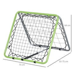 Homestar Rebound mreža 75x75x64 cm zelena in črna, nastavljiva
