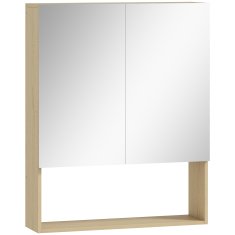 Homestar Kopalniška omarica 60x16,6x75 cm hrast