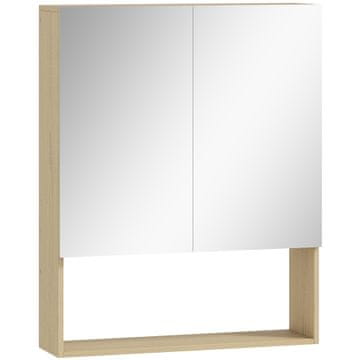 Homestar Kopalniška omarica 60x16,6x75 cm hrast