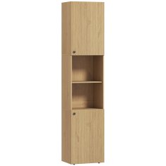 Homestar Kopalniška omarica 40x31x182 cm hrast