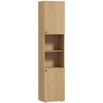 Homestar Kopalniška omarica 40x31x182 cm hrast
