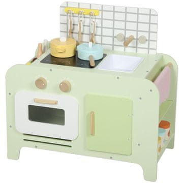 Homestar Igralni Kuhinjski Set 60x31,6x58 cm Zelen