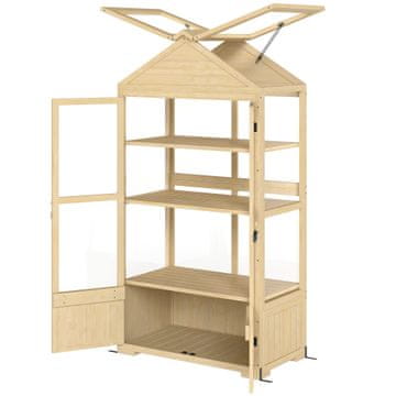 Homestar Toplar 100x56,5x178 cm naravno leseno