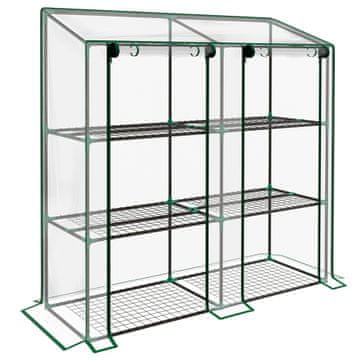 Homestar Mala rastlinjak 3 nivoji 143x46x151 cm prozoren