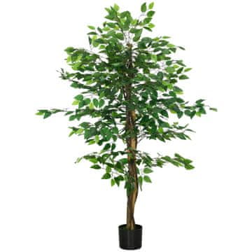 Homestar Umetno fikusovo drevo 150 cm zeleno