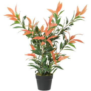 Homestar Umetna rastlina Photinia 45x45x90 cm rdeče zelena