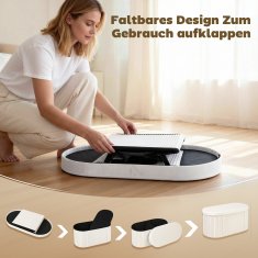 Homestar Shranjevalna klop 76x38x35 cm krem