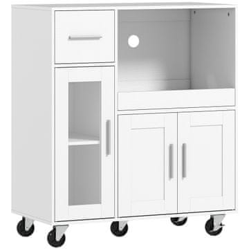 Homestar Kuhinjski omarica 80x40x88,7 cm bela