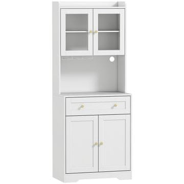 Homestar Kuhinjski omarica 68x38x170 cm Bela