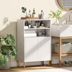 Homestar Kopalniška omarica 60x31,8x93 cm Bela