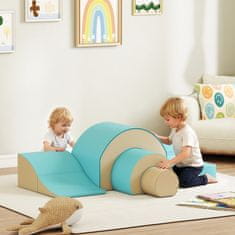 Homestar Komplet mehkih igralnih kock 5 kosov 181x39x44 cm zelena