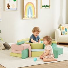 Homestar Set mehkih gradnikov 15 kosov z 200 plastičnimi kroglicami 160x137,5x30 cm večbarvno