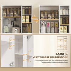 Homestar Kuhinjski element 90x35x172 cm, bel