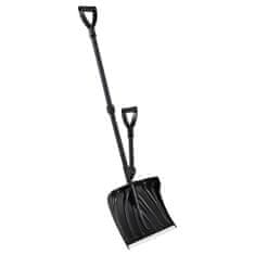 Costway Snežna lopata 135 cm črna z ročajem za pomoč