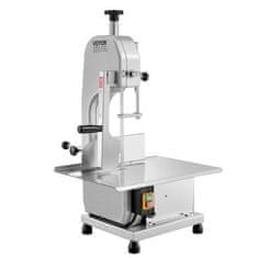 VEVOR Tračna žaga za meso BS-130 415x483x750 mm 315x460 mm 110 mm Srebrna