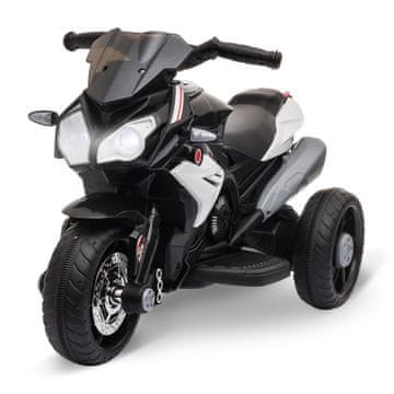 Homestar Električni otroški motor 86x42x52 cm črno-bel