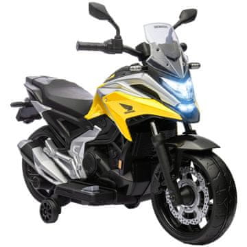 Homestar Električni otroški motor 107x46x75 cm rumene barve