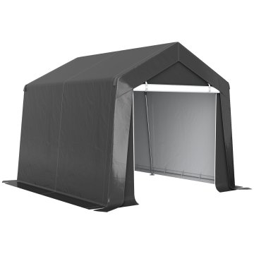 Homestar Nadstrešek za avto 302x300x235 cm temno siv