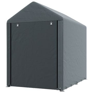 Homestar Vrtna uta 120x179x165 cm temno siva