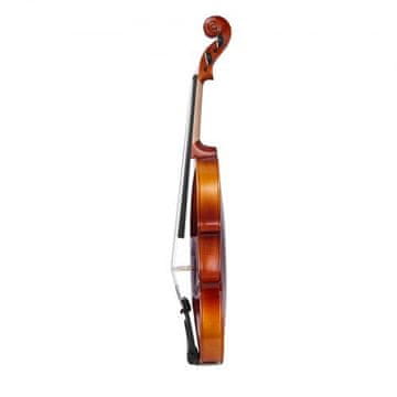 VEVOR Violina 4/4 polna velikost 600x210x85 mm rjava