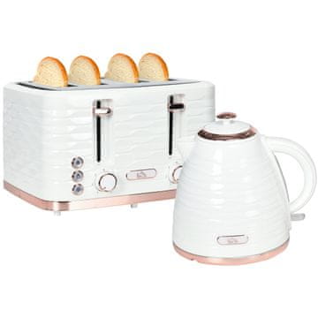 Homestar Set opekača in kuhalnika, 7 stopenj rjavenja, 29,2x27,5x18,9 cm, krem