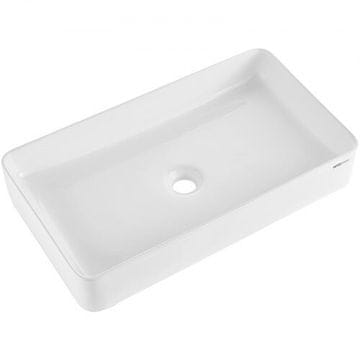 VEVOR Umivalnik posoda 609x351x112 mm Bela
