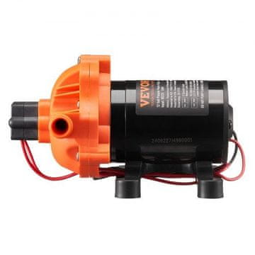 VEVOR Membranska vodna črpalka 12V, 3-komorna, nastavljiv tlak, 207x138x125 mm