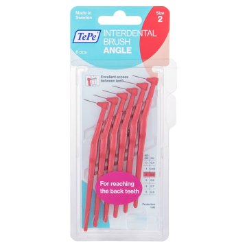 Tepe Angle 0,5 mm medzobna ščetka s premerom 0,5 mm 6 kos unisex