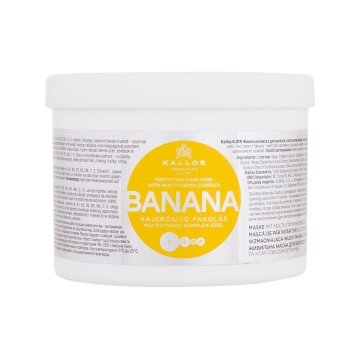 Kallos Banana krepilna maska za suhe in poškodovane lase