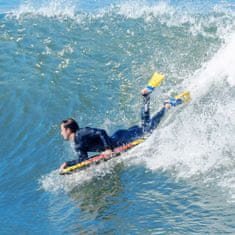 Northix Bodyboard, EPS jedro 33–41 palcev, deska XPE, zapestni pas