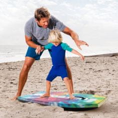 Northix Bodyboard 89–104 cm, EPS jedro, XPE deska, zapestni pas