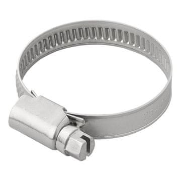 Northix Objemka za cev 25–40 mm Nerjaveče jeklo AISI 316