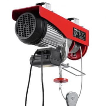 VEVOR Električni dvigalkni vitel za žerjav 490x170x260 mm 1197.5 kg 426.7 cm žični daljinski upravljalnik