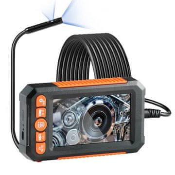 VEVOR Endoskopska kamera z dvojno lečo, boreskop, kabel 499.9 cm, zaslon 10.9 cm