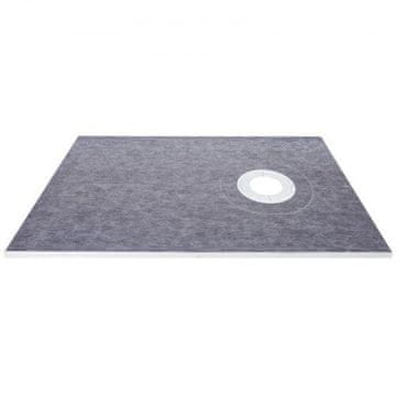 VEVOR Komplet za prho z robnikom 965.2x1524 mm temno siva