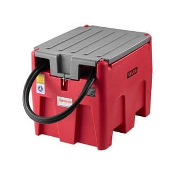 VEVOR Rezervoar za prenos goriva 220L 800x630x640 mm Rdeč
