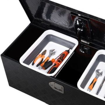 VEVOR Orodjarna za tovorno posteljo 899x370x370 mm Črna