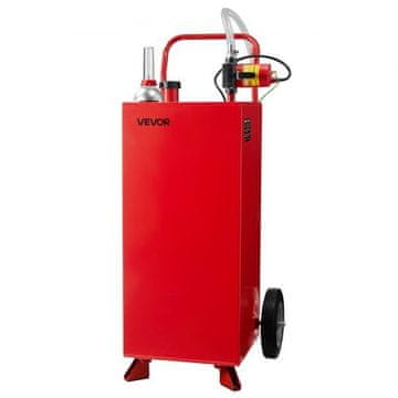 VEVOR Transportni voziček za gorivo FF-930EQ 600x560x1120 mm Rdeč