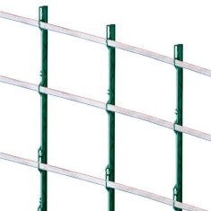 VEVOR Električni trak za ograjo 500 m x 1.9 cm bel rdeč moder