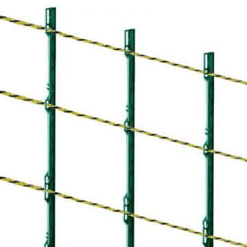 VEVOR Električni ograjni kabel Polywire 1026 m rumena ograjna vrv