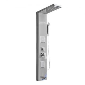 VEVOR Sistem tuš panela stolp 134.5x20x46 cm srebrna