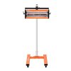 VEVOR Infrardeča sušilna svetilka 1A 620x520x1500 mm 1500W nastavljiva