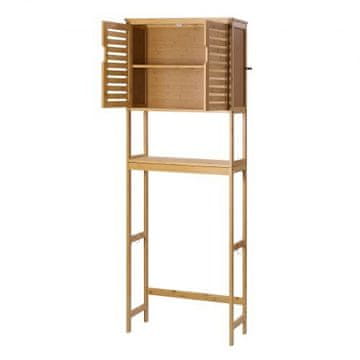 VEVOR Kopalniški shrambni kabinet 65x27x175 cm naravni