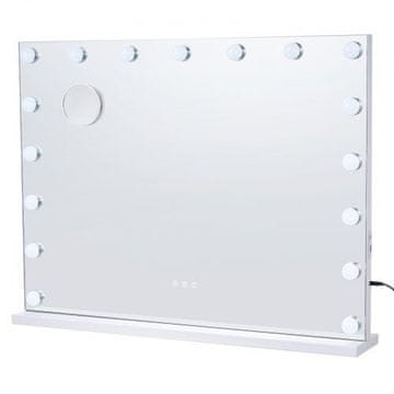 VEVOR Toaletno ogledalo 800x138x622 mm belo